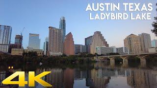 Austin Texas Ladybird Lake Hike And Bike Trail 4k UHD Walking Video