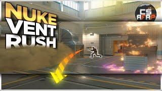 INSTANT VENT RUSH SMOKE on NUKE | CS2 afap