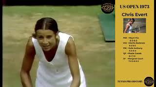 US Open 1973 R16 - Chris Evert Vs Julie Anthony - PART 3