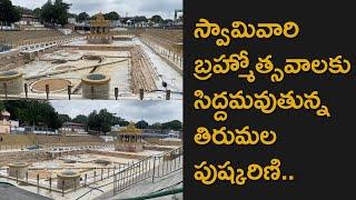 Tirumala Pushkarini Getting Ready For Brahmotsavams 2023