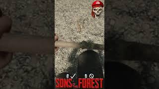 SONS OF THE FOREST  Kelvin macht es sich gemütlich #shorts