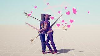 EVERY UNIT KISSING ITSELF - Totally Accurate Battle Simulator TABS