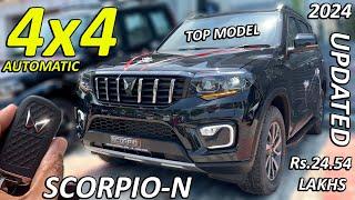 2024 SCORPIO-N Z8L 4X4 AT | SCORPIO-N TOP MODEL 4XPLOR | UPDATED SCORPIO-N WITH NEW FEATURES | Z8L