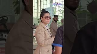 Family Escapade! Kajol Devgan Spotted With Her Kids At Mumbai Airport | Bollywood | #shorts | N18S