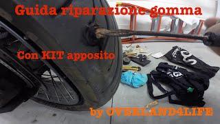 guida kit riparazione gomme moto