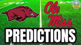 Arkansas vs. Ole Miss PREDICTIONS | 2024 College Football Predictions