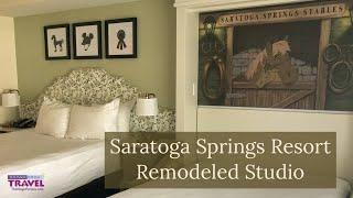 Disney’s Saratoga Springs Resort Remodeled Studio