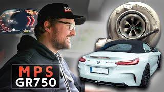 BMW Z4 M40i - 630PS Tuning! MPS GR750 Turbokit - MPS Engineering