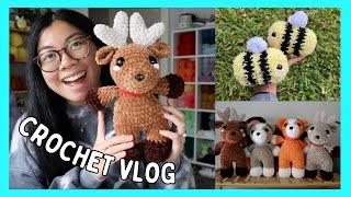 Cozy Crochet Vlog  exciting small biz updates, my cutest pattern yet, 50K giveaway details