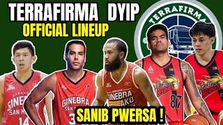 PBA UPDATE Today | Terrafirma Dyip official Roster 2024 |PBA Roster Update