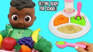 Let's Help Cocomelon Baby Cody Get Ready for School!