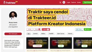 Traktir saya cendol di Trakteer.id - Platform Kreator Indonesia