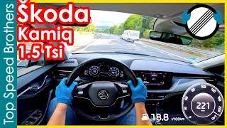 Škoda Kamiq 1.5 Tsi (2022) AUTOBAHN POV TOP SPEED  #topspeedbrothers