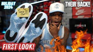 HOLIDAY 2024 IS HERE & THE COLUMIBIA 11 IS BACK!! FIRST LOOK 2024 JORDAN 11 LEGEND BLUE!