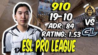 910 drops 19 Kills vs GamerLegion! 910 POV (Inferno) at ESL Pro League Season 21