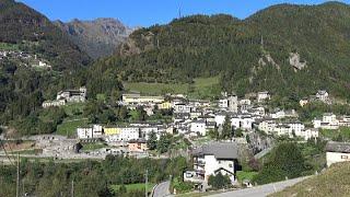 "Gromo". (Borghi più belli d'Italia). Bergamo. Italia in 4K