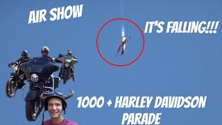 Incredible Swiss Air Show & Harley Davidson Parade - Brian Rocca vlog #9