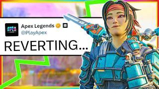 Apex Is REVERTING It?! No Way They LISTENED...
