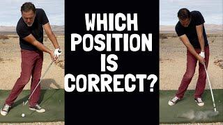 Correct Golf Swing Impact Position [Don't Make This Mistake!]