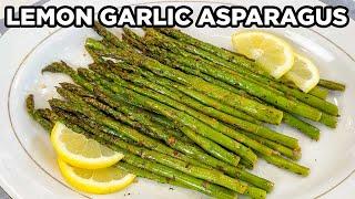 Lemon Garlic Asparagus in a Pan | Easy 12 Minute Side Dish!