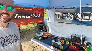 TEKNO EB48 2.1 First Run - Race VLOG Crestwood RC Raceway - Netcruzer RC