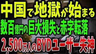 中国自動車業界が絶体絶命！数百億円の巨大損失と赤字転落！赤字覚悟の値下げ競争で業界全滅寸前【ゆっくり解説】