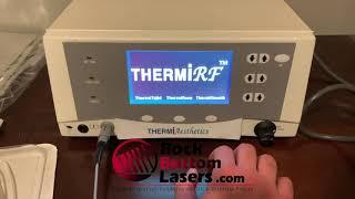 2015 Thermi Aesthetics ThermiRF with ThermiSmooth Face Handpiece Laser For Sale