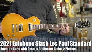 2021 Epiphone Slash Les Paul Standard Appetite Burst Inspired by Gibson Collection