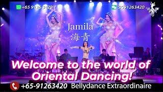 A mesmerising oriental dance by bellydancing world champion, Jamila - ️+65-91263420