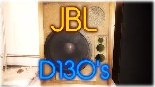 My JBL D130's