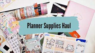 Planner Supplies Haul - another big one! May 2023