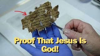 This Fragment Shows Jesus IS GOD! Jesus Predicted This Prophecy!