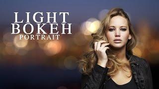 Photoshop Tutorial: Light Bokeh Background Portrait [Photoshopdesire.com]