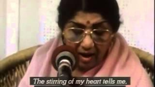 Lata Mangeshkar sings Ayega Aanewala