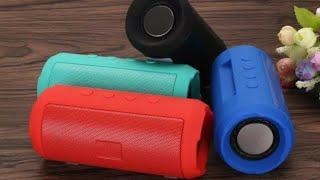 Splash proof Bluetooth Speaker Unboxing and Review