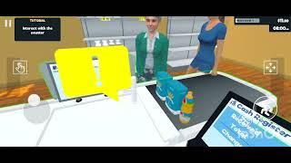 Playing supermarket simulator | joystick journeys 