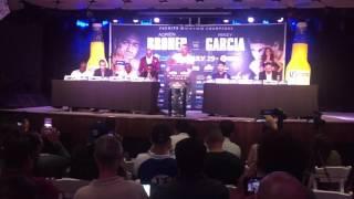 ROBERT GARCIA ON ADRIEN BRONER VS MIKEY GARCIA - VILLAINFY MEDIA