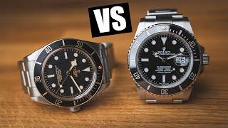 Big Bro vs Little Bro | New Rolex Submariner vs Tudor Black Bay 58