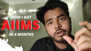 How I Cracked AIIMS in 4 months? | NEET 2023 | AIIMS Kalyani | Nilesh Bharti