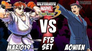 UMVC3 Parsec FT5 Set - Mario19 VS Aonien FT5 Set