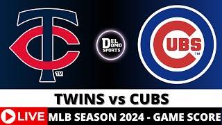 MINNESOTA TWINS VS CHICAGO CUBS LIVE ️ MLB Game Score Radio Play-by-Play AGO 05, 2024
