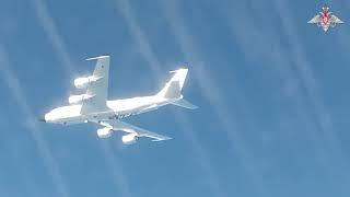 Russian Su-27s intercepted RAF Boeing RC-135W Rivet Joint escorted by 2 Eurofighter Typhoons