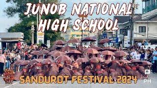 Contingent No. 13 - Junob National High School | 2ND PLACE Sandurot Festival 2024 Street dancing