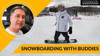 Snowboarding in ZAO ONSEN