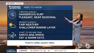 ABC 10News Pinpoint Weather with Meteorologist Vanessa Paz