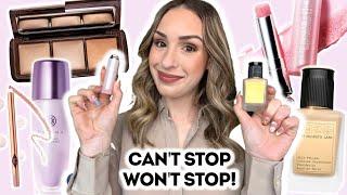 TOP 10 MOST REPURCHASED LUXURY MAKEUP  | products I can't stop buying