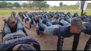 física de aspirante en el instituto tecnológico policíal Comayagua, Honduras