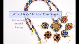 Wibe Duo Mosaic Earrings