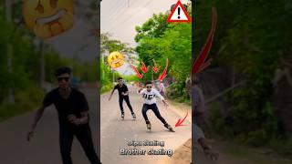 speed hack ￼brother skating #brotherskating #skating #skater #dosti #rollerskating #vairal #road