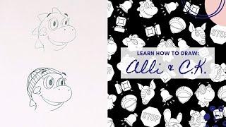 How-To Draw Alli & C.K. | Lil' Iguana's Children's Safety Foundation